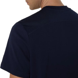 Vente Tee-Shirt Asics Court Bleu Marine