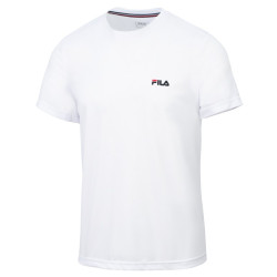 Tee-Shirt Fila Logo Small Blanc