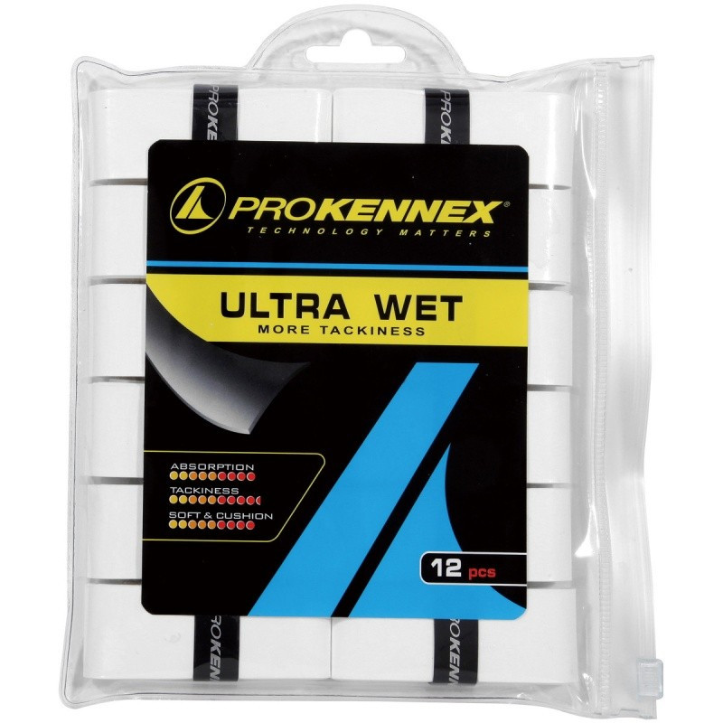 Surgrips Pro Kennex Ultra Wet x12 Blanc