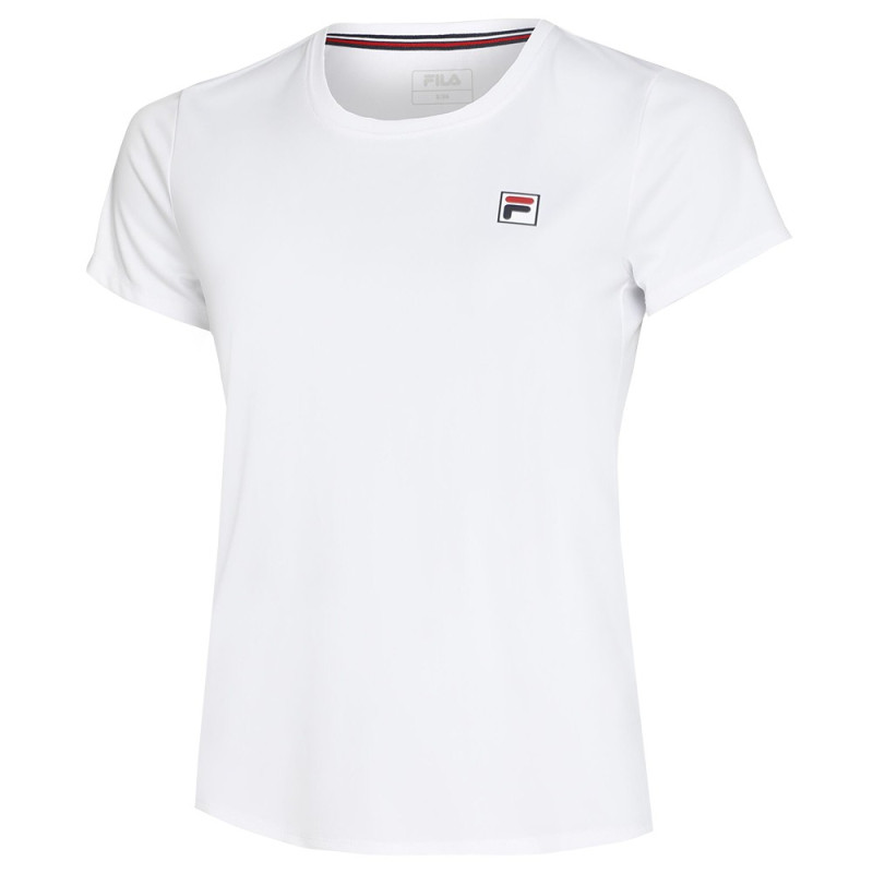 Tee-Shirt Fille Fila Leonie Blanc