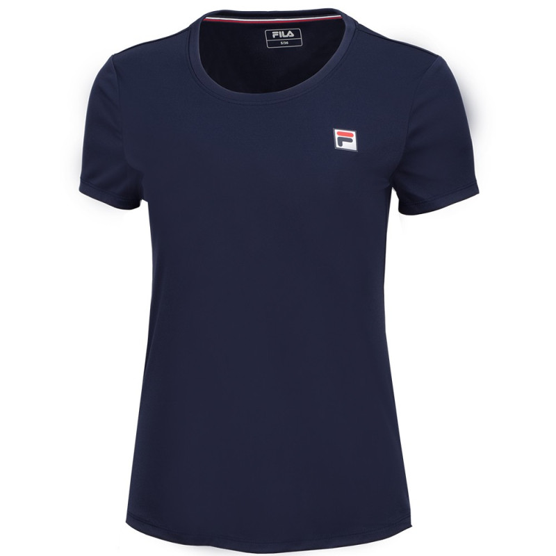 Tee-Shirt Fille Fila Leonie Bleu Marine