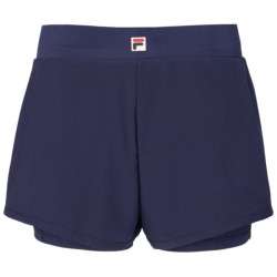Achat Short Femme Fila 2en1 Luna Bleu Marine