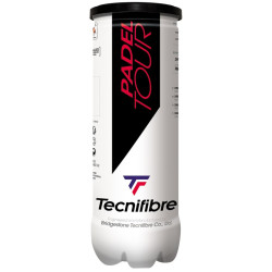 Tube de 3 Balles de Padel Tecnifibre Padel Tour