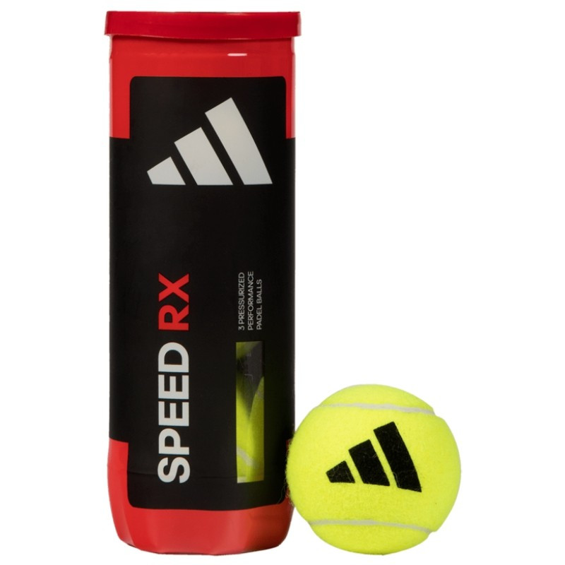 Tube De 3 Balles de Padel Adidas Speed RX