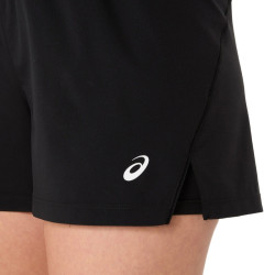 Short Femme Asics 2en1 Court Noir