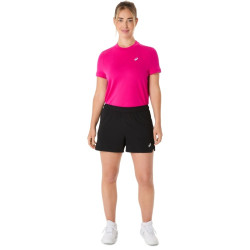 Short Femme Asics 2en1 Court Noir