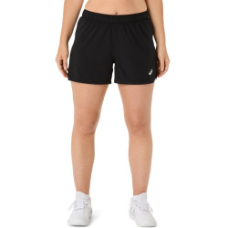 Short Femme Asics 2en1 Court Noir