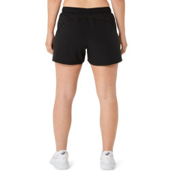Prix Short Femme Asics 2en1 Court Noir