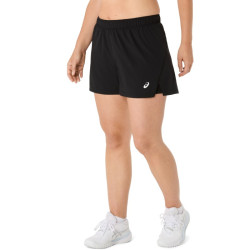 Achat Short Femme Asics 2en1 Court Noir