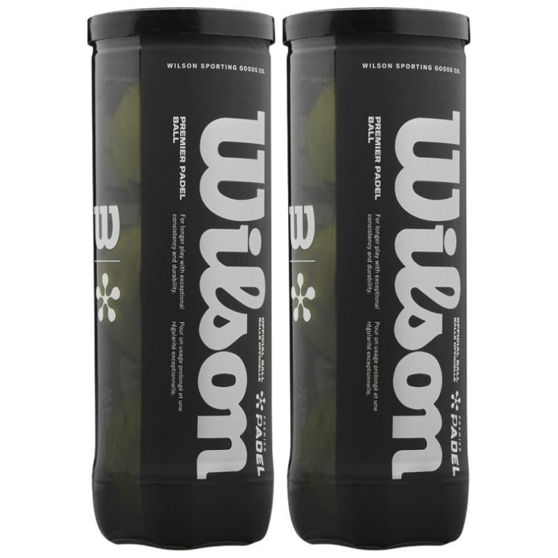 Bipack de 3 Balles de Padel Wilson Premier