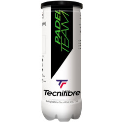 Tube De 3 Balles de Padel Tecnifibre Padel Team