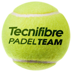 Achat Tube De 3 Balles de Padel Tecnifibre Padel Team