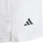 Prix Short Enfant Adidas 3 bandes Club Blanc