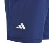 Promo Short Enfant Adidas 3 bandes Club Bleu Marine