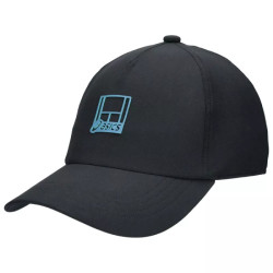 Casquette Asics Court Core Graphic Noir