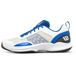 Achat Chaussure De Padel Wilson Hurakn Pro Blanc/Bleu