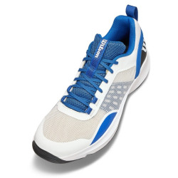 Promo Chaussure De Padel Wilson Hurakn Pro Blanc/Bleu