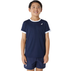 Tee-Shirt Enfant Asics Tennis Bleu Marine