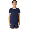 Tee-Shirt Enfant Asics Tennis Bleu Marine