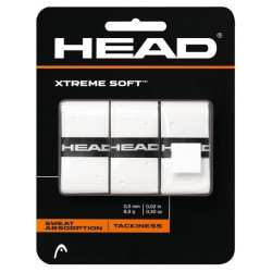 Surgrips Head Xtreme Soft x3 Blanc : Achat accessoires de tennis au meilleur prix