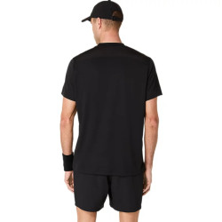 Achat Tee-Shirt Asics Court Noir