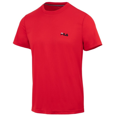 Tee-Shirt Fila Logo Small Rouge
