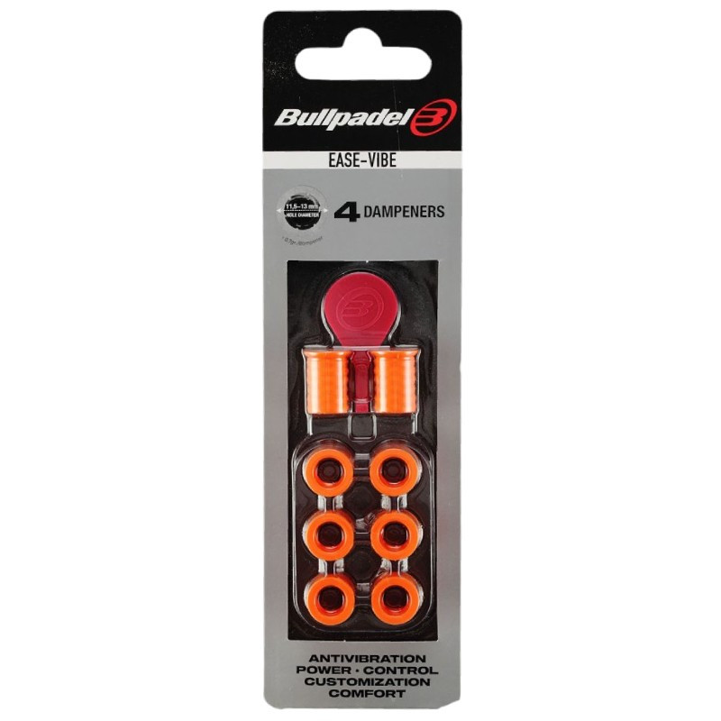 Antivibrateurs Bullpadel Ease Vibe Orange