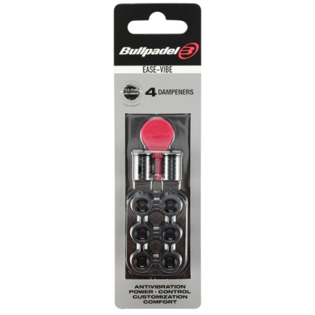 Antivibrateurs Bullpadel Ease Vibe Noir