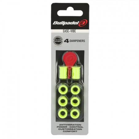 Antivibrateurs Bullpadel Ease Vibe Jaune