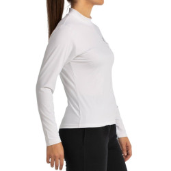 Prix Haut Manches Longues Femme Bullpadel Beldo Blanc