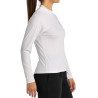Prix Haut Manches Longues Femme Bullpadel Beldo Blanc