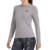 Promo Haut Manches Longues Femme Bullpadel Beldo Gris