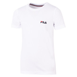 Tee-Shirt Enfant Fila Logo Blanc