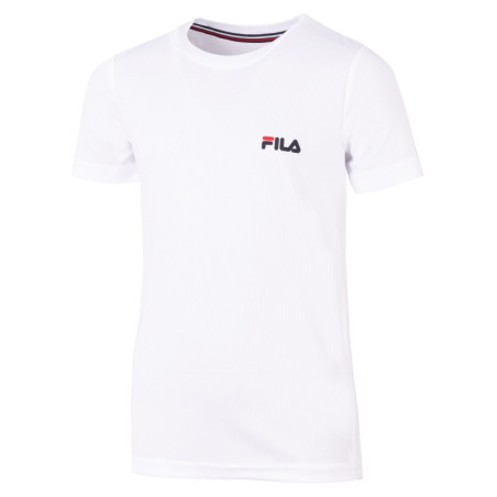 Tee-Shirt Enfant Fila Logo Blanc