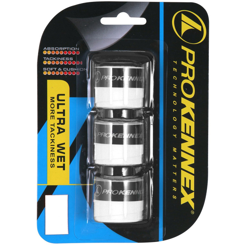 Surgrips Pro Kennex Ultra Wet x3 Blanc