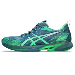 Achat Chaussure De Padel Asics SONICSMASH FF Bleu/Vert