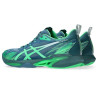 Vente Chaussure De Padel Asics SONICSMASH FF Bleu/Vert