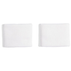 Achat Serre-Poignets Adidas Petite Taille x2 Blanc