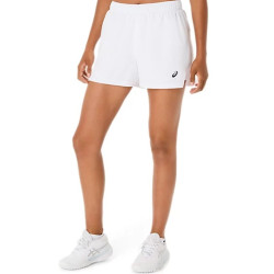 Prix Short Femme Asics 2en1 Court Blanc