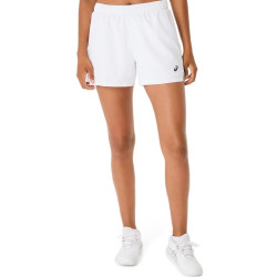 Short Femme Asics 2en1 Court Blanc