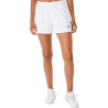 Short Femme Asics 2en1 Court Blanc