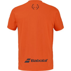 Achat Tee-Shirt de Padel Babolat Crew Neck Lebron Orange