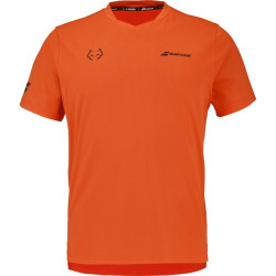 Tee-Shirt de Padel Babolat Crew Neck Lebron Orange