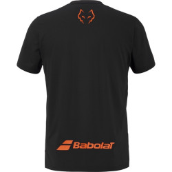 Achat Tee-Shirt de Padel Babolat Crew Neck Lebron Noir