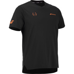 Prix Tee-Shirt de Padel Babolat Crew Neck Lebron Noir
