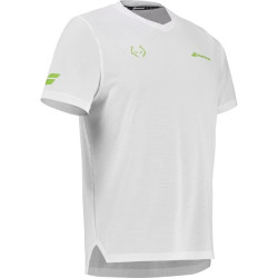 Prix Tee-Shirt de Padel Babolat Crew Neck Lebron Blanc