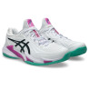 Promo Chaussure Asics Court FF 3 Terre Battue Blanc