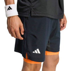 Prix Short Adidas 2 en 1 Climacool Noir/Orange