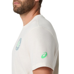 Tee-Shirt De Padel Asics Court Beige