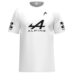 Tee-Shirt De Padel Head Arturo Coello 2025 Blanc